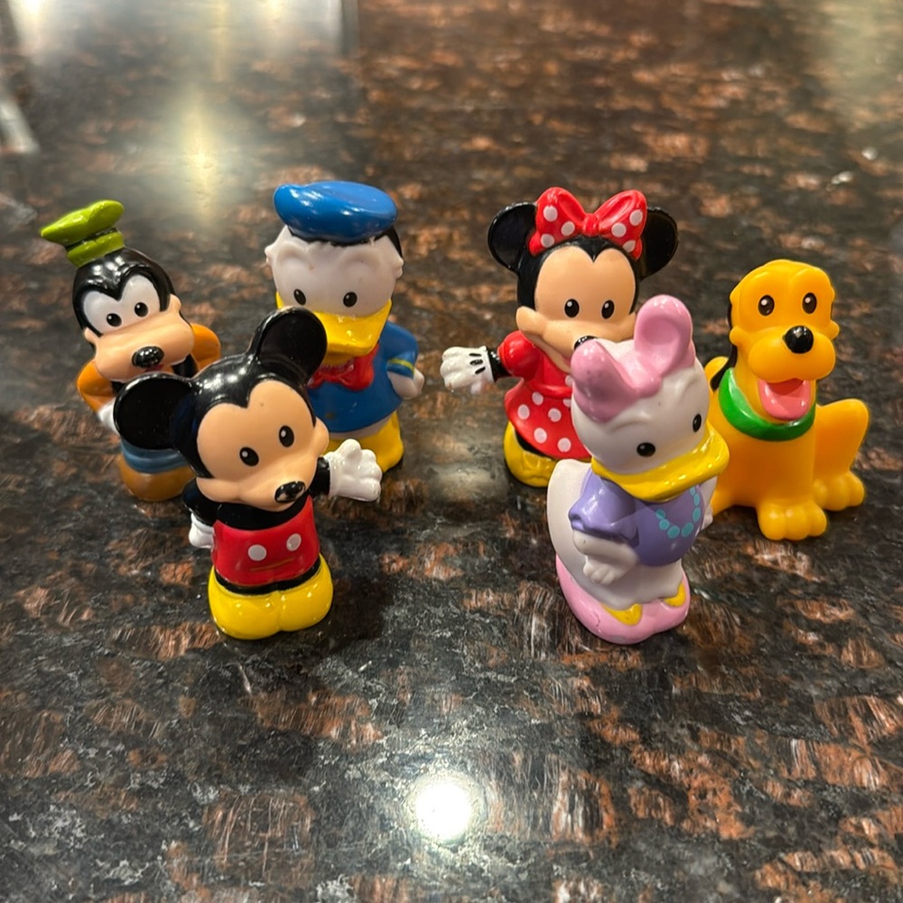 Little people - Mickey, Minnie, and friends